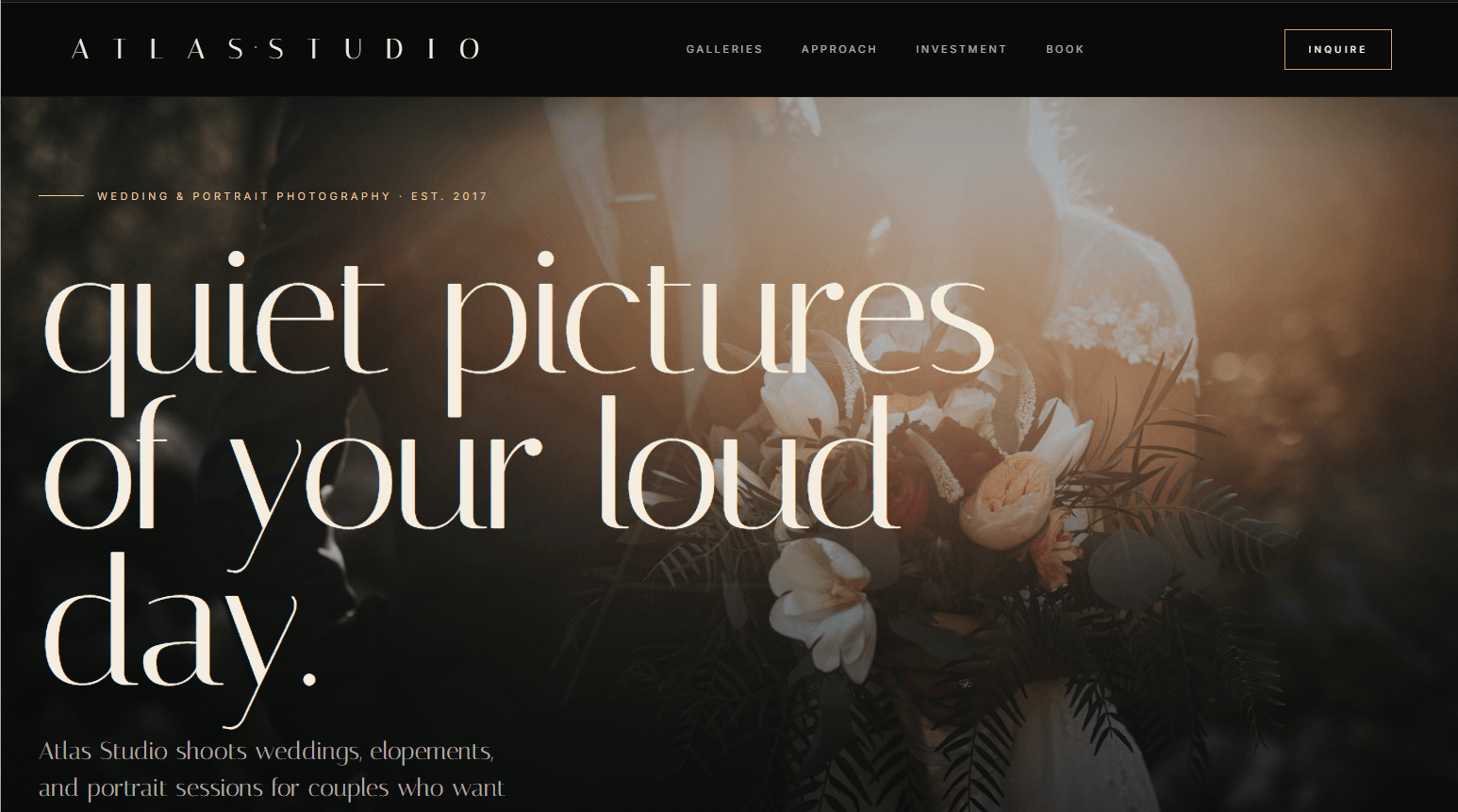 Atlas Studio template preview